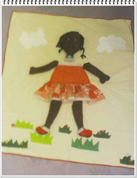 painel boneca articulada